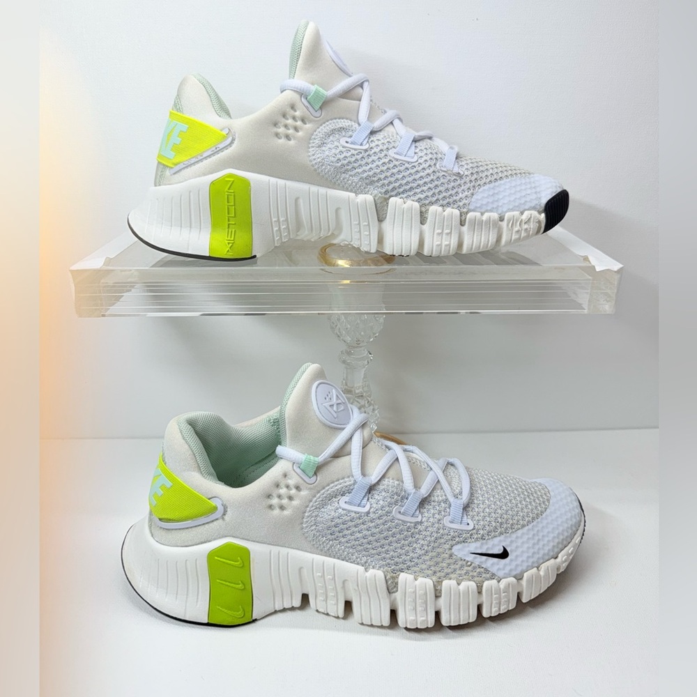 Nike Blue and White Athletic Shoes with Chunky Sole